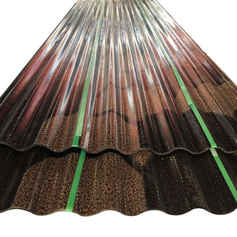 Super feuilles de toit 13,8m Longueur IT5 x28g Bleue Pre-peintures feuilles de toit avec une dureté totale et le service de soudage
