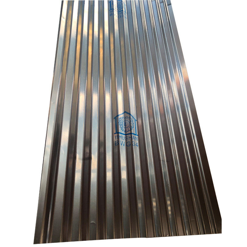 GB Standard Full Hard Roof Sheet AZ150 Plaque de toiture en métal ondulé 0,47 pour le marché