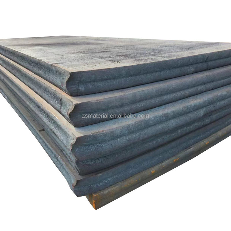 ASTM A36 ASTM A572 Gr.50 Tolérance de revêtement de plaque d'acier ± 1% Plaque d'acier noire laminée à chaud avec revêtement et tolérance ± 1%