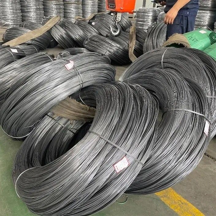 Non-alliage SAE 1008 Barre de fil en acier au carbone 5,5 mm 6,5 mm pour le service de soudage de traitement de la fabrication des ongles