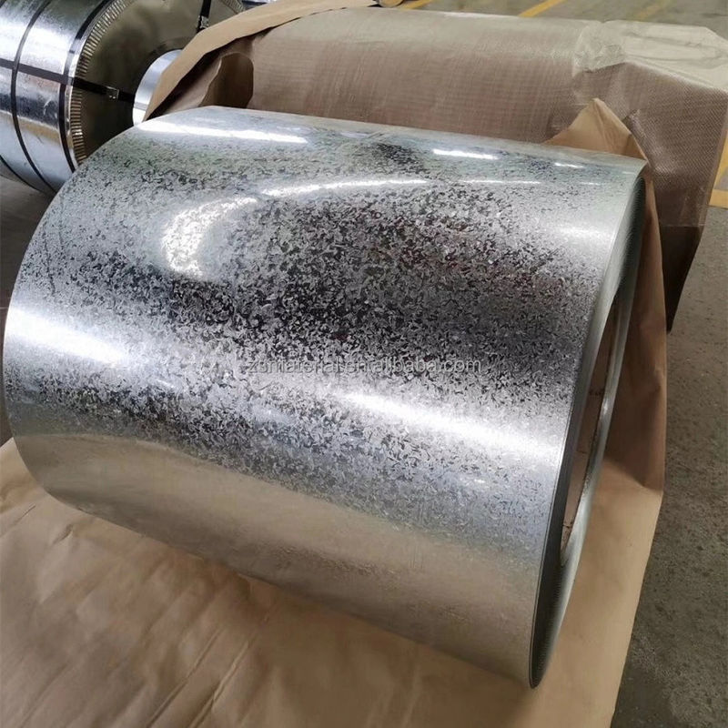 Plaques d'acier galvanisé à chaud dans des bobines Z275g avec une tolérance de ± 1% et bobine couleur enduite de zinc SGCC/DX51D