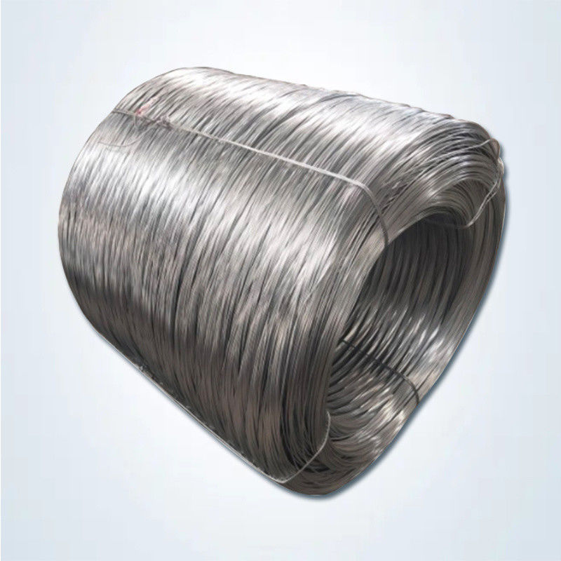 Silver Bright Q195 fil de gi de 6 mm 8 mm pour ongles ASTM standard plongée à chaud / fil de fer galvanisé électrique