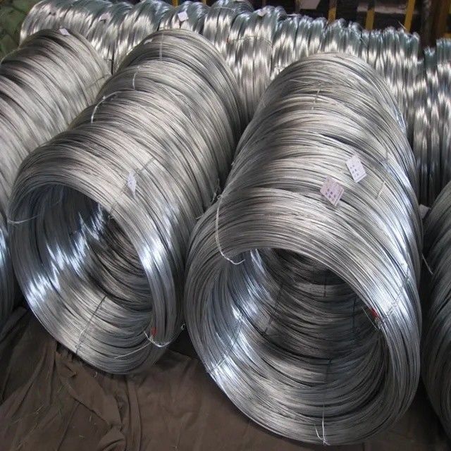 Fil de fer galvanisé polyvalent durable pour tous vos besoins de clôture Diamètre 0,6 6,0 mm Préparation d'échantillons gratuits Résistant à la rouille