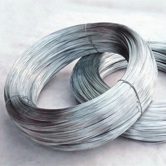 SAE1006-1008 GI fil de liaison BWG 21 0,83 mm fil de fer galvanisé électro-immergé à chaud pour la construction au Vietnam personnalisé