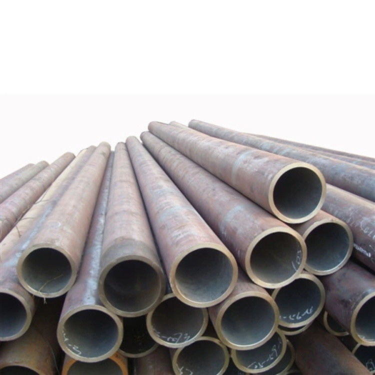 Structure de la maison verte Sch80 Ss400 S235jr Q345 Q195 Sch 40 St37 St52 Pipe sans soudure laminée à chaud ronde peinte en noir sans soudure Pipe en acier à faible teneur en carbone