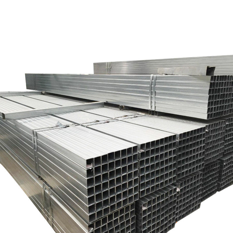 Spangle régulier en acier galvanisé à chaud ASTM Profil MS Pipe carrée 80x80x2.5mm Matériaux pour la construction de bâtiments