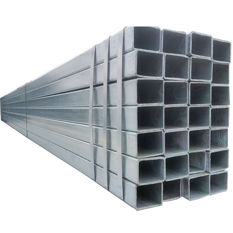 25*50 Ms Pipe rectangulaire creuse en acier galvanisé 10*10