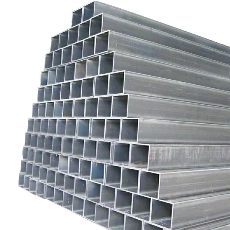 La facturation par poids réel des tubes d'acier galvanisés, soudés, carrés, carrés et tubes de longueur 12 m