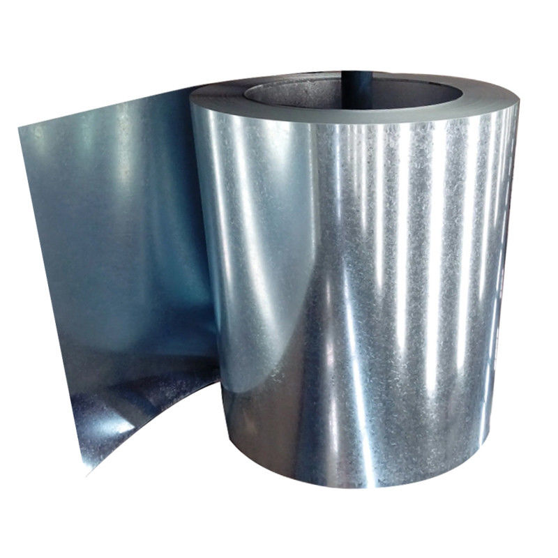 Certificat KS légèrement huilé Coils d'acier galvanisé revêtus de zinc pour cadre d'acier léger Excellente feuille Haute résistance
