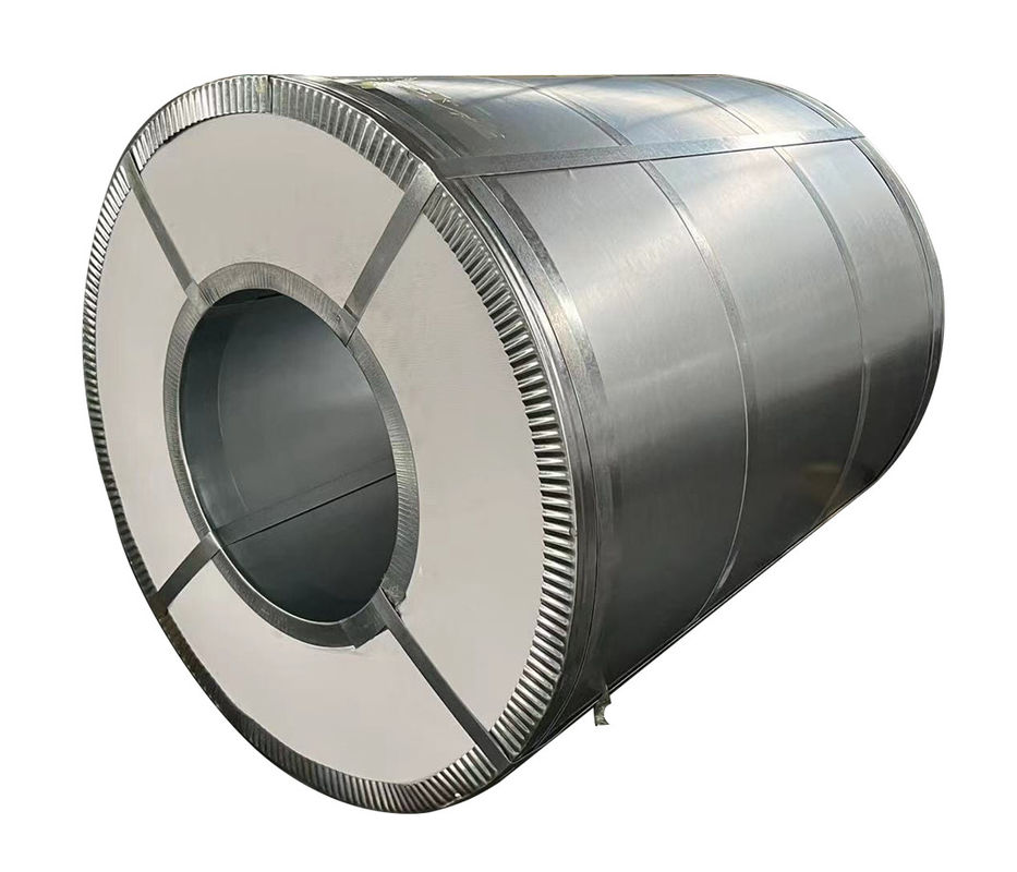 Ruloir en tôle galvanisée revêtue d'acier Z40g Z200 Sq Spangle PVF2 P550 Z275 d'épaisseur 0,12-4 mm