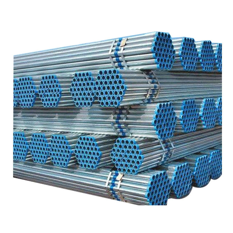 2 pouces de raccords de tuyaux GI pour serres ASTM/GB/BS/JIS/EN Standard 20 Ft en fer galvanisé en acier rond